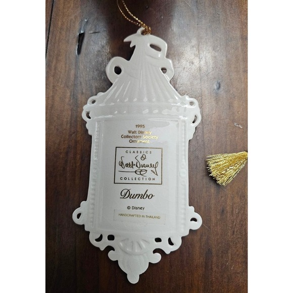 VINTAGE DISNEY PORCELINE CHRISTMAS ORNAMENTS - Picture 7 of 7